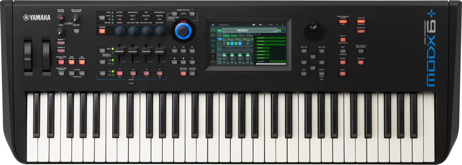 The Yamaha MODX6+