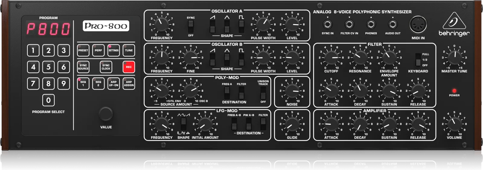 The Behringer PRO-800